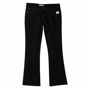 NWT CALVIN KLEIN JEANS Ultimate Bootcut Black Jeans Size 31/12